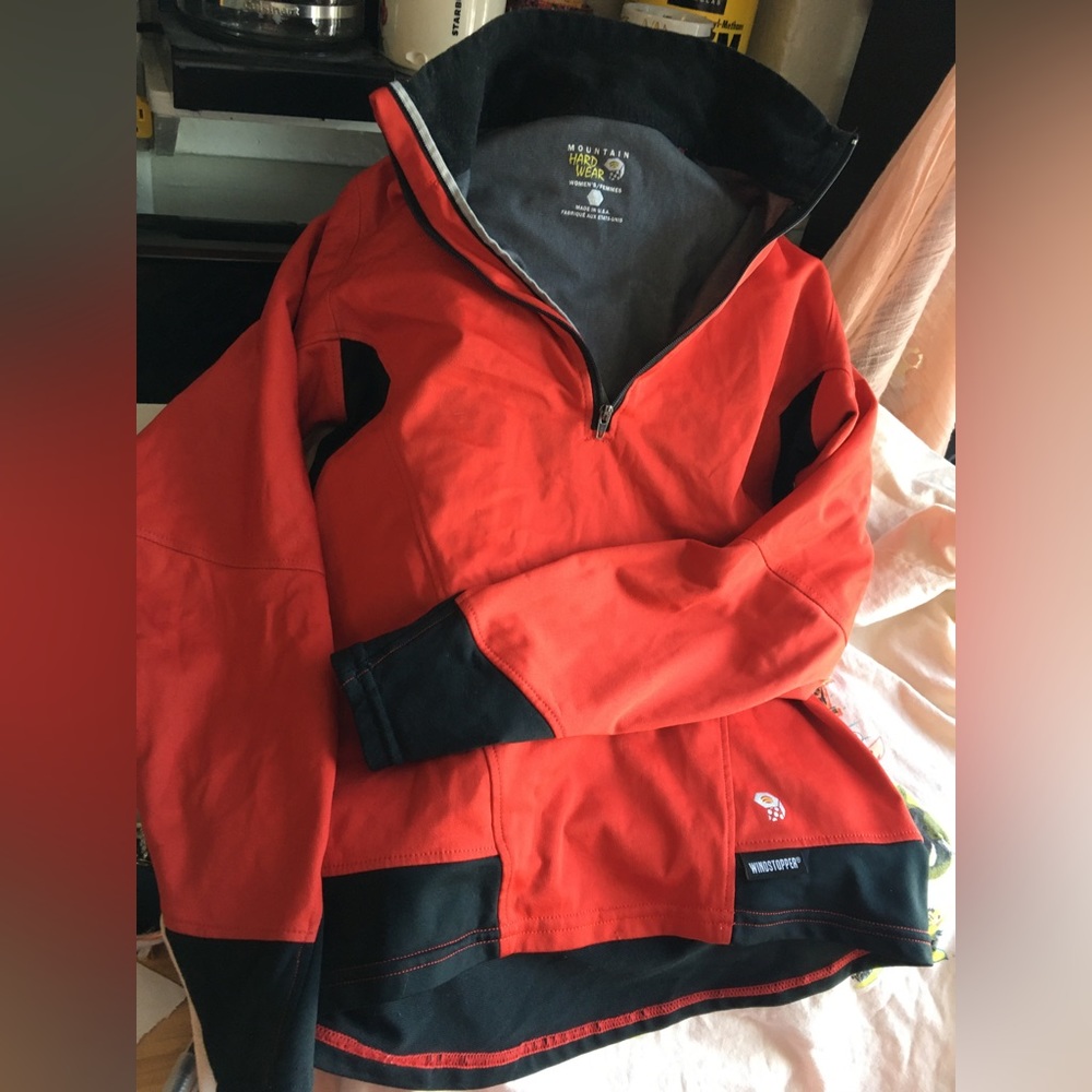 Mountain Hardwear Windstopper Tech Pullover With … - image 7